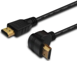 kabel hdmi hdmi kątowy v2.0 savio cl 108 4k 1.5 m