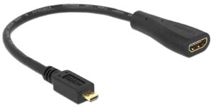 kabel micro hdmi hdmi delock 0.23 m
