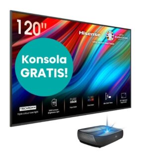 laser tv hisense 120l9g 120" 4k dolby atmos
