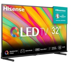 telewizor hisense 32a5kq 32" qled dvb t2 hevc h.265