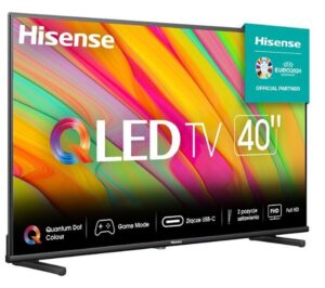 telewizor hisense 40a5kq 40" qled dvb t2 hevc h.265
