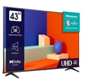 telewizor hisense 43a6k 43" led 4k vidaa dolby vision