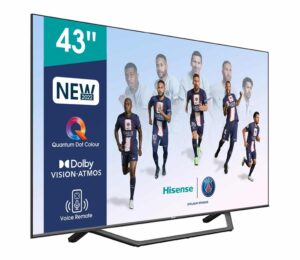 telewizor hisense 43a7gq 43'' qled 4k vidaa dolby atmos dolby vision hdmi 2.1