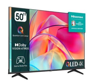 telewizor hisense 50e7kq 50" qled 4k dolby vision dolby atmos