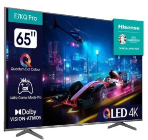 telewizor hisense 65e7kq pro 65" qled 4k 144hz dolby vision dolby atmos hdmi 2.1