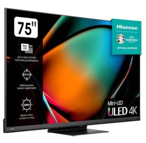 telewizor hisense 75u8kq 75" miniled 4k 144 hz vidaa dolby atmos dolby vision hdmi 2.1