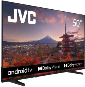 telewizor jvc lt 50va3300 50" led 4k android tv dolby vision dolby atmos hdmi 2.1
