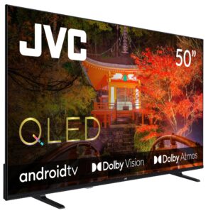 telewizor jvc lt 50vaq330p 50" qled uhd android tv dolby vision hdmi 2.1