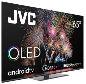 telewizor jvc lt 65vao9201 65" oled 4k android tv dolby vision dolby atmos hdmi 2.1