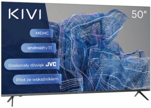 telewizor kivi 50u750nb 50" led 4k android tv