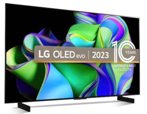 telewizor lg 42c31la 42" oled 4k 100 hz dolby atmos dolby vision hdmi 2.1