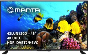 telewizor manta 43lun120d 43" led 4k
