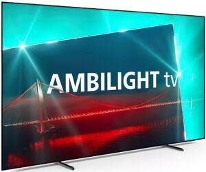 telewizor philips 48oled718 48" oled 4k 120hz google tv ambilight x3 dolby atmos