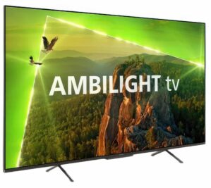 telewizor philips 55pus8118 55" led 4k ambilight x3 dolby atmos dolby vision hdmi 2.1