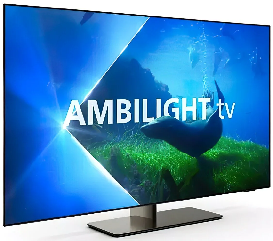 telewizor philips 65oled818 65" oled 4k 120hz google tv ambilight x3 dolby atmos dolby vision