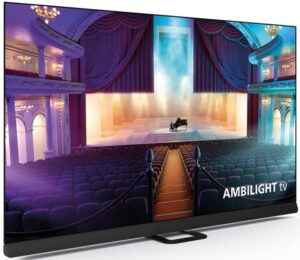 telewizor philips 65oled908 65" oled 4k 120 hz android tv ambilight 3 dolby atmos dolby vision hdmi 2.1