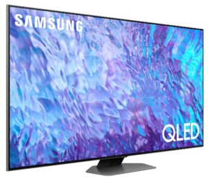 telewizor samsung qe55q80c 55" qled 4k 120hz tizen tv full array dolby atmos hdmi 2.1 dvb t2 hevc h.265
