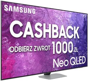 telewizor samsung qe65qn92c 65" qled 4k 144hz tizen tv dolby atmos hdmi 2.1 dvb t2/hevc/h.265