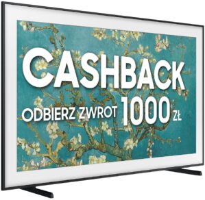 telewizor samsung qe75ls03bg 75" qled 4k 120hz tizen tv frame dolby atmos hdmi 2.1