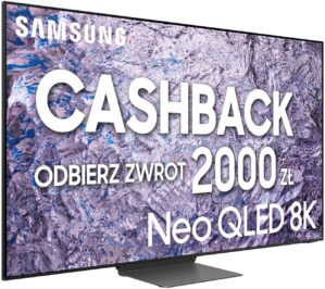 telewizor samsung qe75qn800c 75" qled 8k 120hz tizen tv miniled dolby atmos hdmi 2.1
