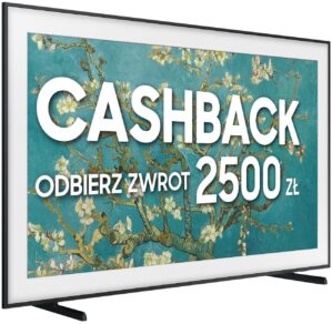 telewizor samsung qe85ls03bg 85" qled 4k 120hz tizen tv frame dolby atmos hdmi 2.1