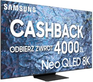 telewizor samsung qe85qn900c 85" qled 8k 144hz tizen tv dolby atmos hdmi 2.1