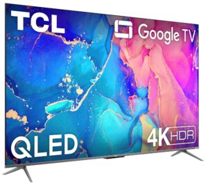telewizor tcl 55c635 55" qled 4k google tv dolby atmos dolby vision hdmi 2.1