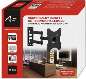 uchwyt art do tv 19 42 cali ar 60a czarny