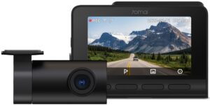 wideorejestrator 70mai 4k a810 + kamera tylna rc12 hdr
