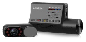 wideorejestrator viofo a139 pro + kamera wewnętrzna